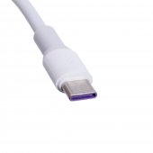 Cablu de date USB la Type-C 6A SX59 TPE alb