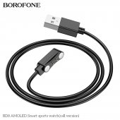 Cablu incarcare smartwatch Borofone BD8 negru