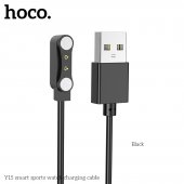 Cablu incarcare smartwatch Hoco Y15 negru