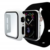 Carcasa protectie Apple Watch 44 mm alb 