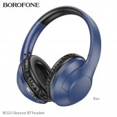 Casca bluetooth Borofone BO23 Glamour albastru