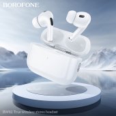 Casca bluetooth Borofone BW82 True TWS alb