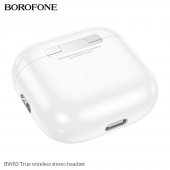 Casca bluetooth Borofone BW83 True TWS alb