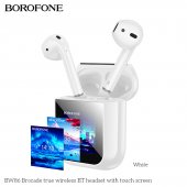 Casca bluetooth Borofone BW86 Brocade TWS alb