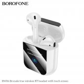 Casca bluetooth Borofone BW86 Brocade TWS alb