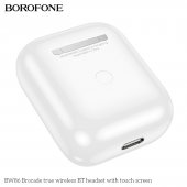 Casca bluetooth Borofone BW86 Brocade TWS alb