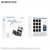 Casca bluetooth Borofone BW86 Brocade TWS alb