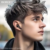 Casca bluetooth Borofone FQ1 Shine TWS negru