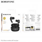 Casca bluetooth Borofone FQ1 Shine TWS negru