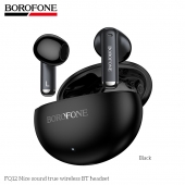 Casca bluetooth Borofone FQ12 Nice TWS negru