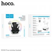 Casca bluetooth Hoco EW18 True wireless TWS alb