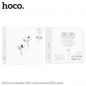 Casca bluetooth Hoco EW63 True wireless ANC TWS alb