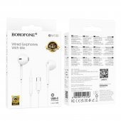 Hands free Type- C Borofone BM100 (DAC) cu microfon alb 