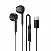 Hands free Type- C Borofone BM100 (DAC) cu microfon negru 