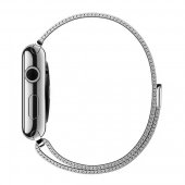 Curea Apple iWatch 38-40-41 mm Milanese Loop argintiu
