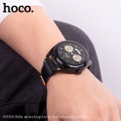 Curea smartwatch universala 22 mm Hoco WH04 Belle black-gray
