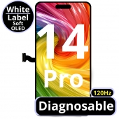 Display autodiagnoza compatibil cu IPhone 14 Pro 120Hz White Box