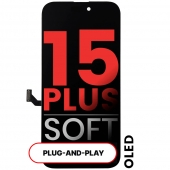 Display autodiagnoza compatibil cu IPhone 15 Plus Soft OLED XO7