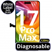 Display autodiagnoza compatibil cu IPhone 17 Pro Max 120Hz White Box
