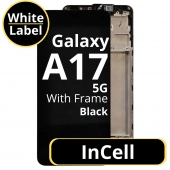 Display compatibil cu Galaxy A17 5G incell cu rama negru White Box