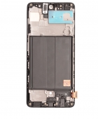 Display compatibil cu Samsung A515 / A51 4G cu rama Incell AM (fara senzor de amprenta)