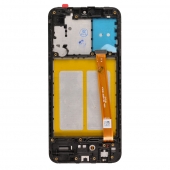Display compatibil cu Samsung Galaxy A20e incell cu rama negru 