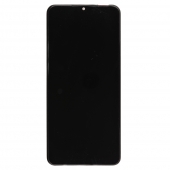Display compatibil cu Samsung Galaxy A23 5G incell cu rama negru 