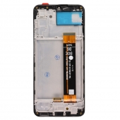 Display compatibil cu Samsung Galaxy A23 5G incell cu rama negru 