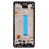 Display compatibil cu Samsung Galaxy A53 5G incell cu rama negru 