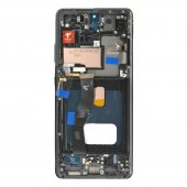 Display compatibil cu Samsung Galaxy S21 Ultra cu rama Soft OLED Flycdi Service
