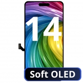 Display Soft OLED compatibil cu IPhone 14 MT Tech