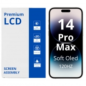 Display Soft OLED compatibil cu IPhone 14 Pro Max White Box 120HZ