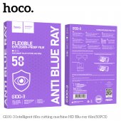 Folie bulk (nedecupata) pentru aparat de decupat folii de protectie Hoco G100-3 TPH Anti Blue Ray (set 50 bc)