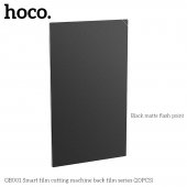 Folie bulk (nedecupata) pentru aparat de decupat folii de protectie Hoco GB001 Back Film negru mat (set 20 bc)