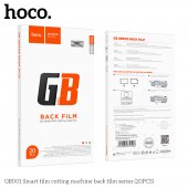 Folie bulk (nedecupata) pentru aparat de decupat folii de protectie Hoco GB001 Back Film negru mat 