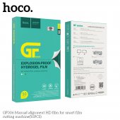 Folie bulk (nedecupata) pentru aparat de decupat folii de protectie Hoco GF006 PVC HD film aliniere manuala (set 50 bc)
