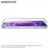 Folie de sticla Borofone BF8 Diamond armor 5D Apple Iphone 12 Pro Max (6.7) (set 10 bc)