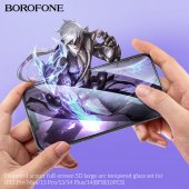 Folie de sticla Borofone BF8 Diamond armor 5D Apple Iphone 13 Pro Max / 14 Plus (6.7) (set 10 bc)