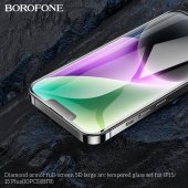Folie de sticla Borofone BF8 Diamond armor 5D Apple Iphone 15 Plus (6.7) (set 10 bc)