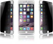 Folie de sticla Privacy Apple Iphone 7 / 8 negru (fara ambalaj)