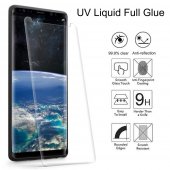 Folie din sticla cu adeziv UV Apple Iphone 6 Plus / 7 Plus / 8 Plus cu lampa UV