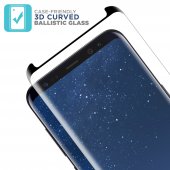 Folie din sticla 3D fara ambalaj Samsung G950 Galaxy S8  (mini size) negru