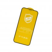 Folie protectie full glue 3D 9H fara ambalaj Apple Iphone 12 Mini (5.4) negru