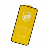 Folie protectie full glue 3D 9H fara ambalaj Apple Iphone X / XS / 11 Pro (5.8) negru
