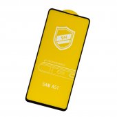 Folie protectie full glue 3D 9H fara ambalaj Samsung Galaxy A51 / A51 5G negru