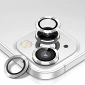 Folie protectie Metal Camera Apple Iphone 11 (6.1) / 12 (6.1) / 12 Mini (5.4) silver 