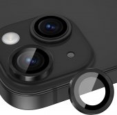 Folie protectie Metal Camera Apple Iphone 15 (6.1) / 15 Plus (6.7) black 