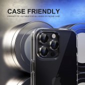 Folie protectie Metal Camera Apple Iphone 16 Pro (6.3) / Iphone 16 Pro Max (6.9) Black 