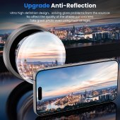 Folie protectie Metal Camera Apple Iphone 16 Pro (6.3) / Iphone 16 Pro Max (6.9) Titanium Grey 