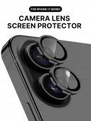 Folie protectie Metal Camera Apple Iphone 17  Black 